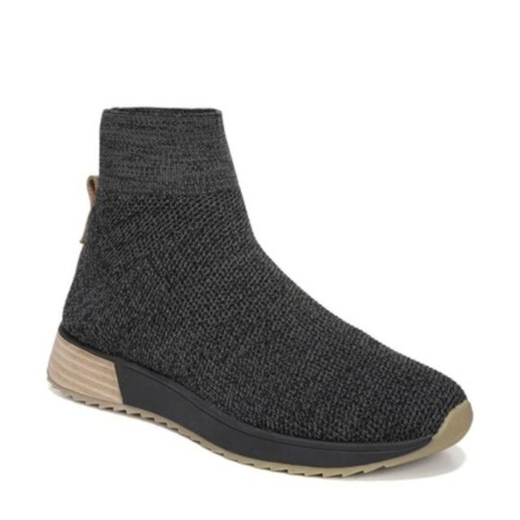 Dr. Scholl's Rainmaker Knit Booties High Top Sock Boot Sneakers size 11 Gray - Picture 3 of 12